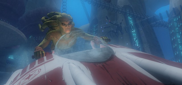 Star Wars: The Clone Wars New Clip and Pic Take Us Under Water