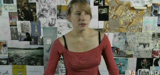 Adorable German Chick Builds A TARDIS