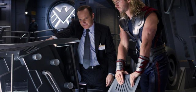 NEW Image of Agent Coulson and Thor from THE AVENGERS