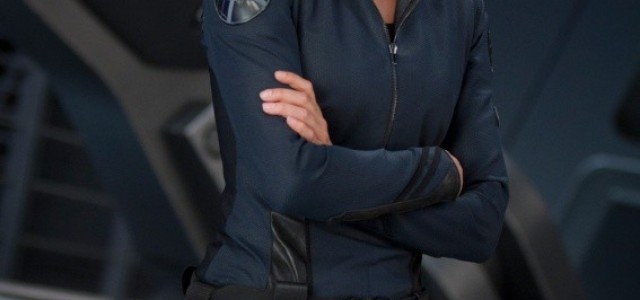 First Look: Cobie Smulders as S.H.I.E.L.D. Agent Maria Hill from THE AVENGERS
