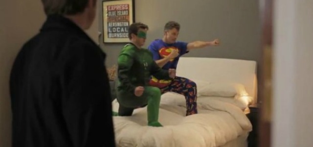 Tim Daly and Nathan Fillion Get Together for a Superhero Play Date