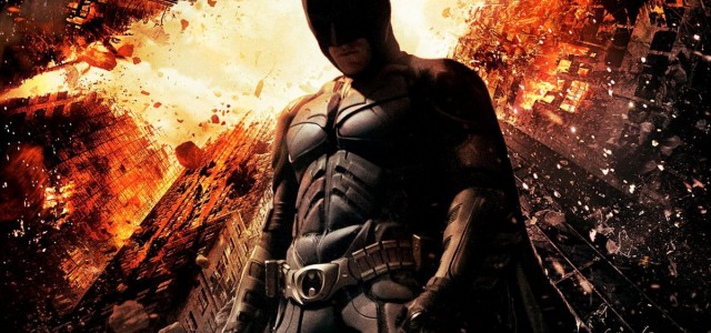 New Poster for THE DARK KNIGHT RISES Sets Gotham Ablaze