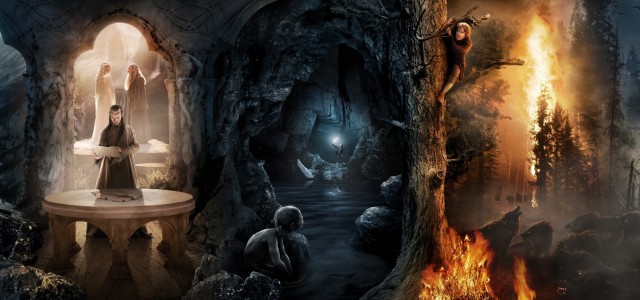 Feast Your Eyes On This Panoramic Poster For THE HOBBIT!