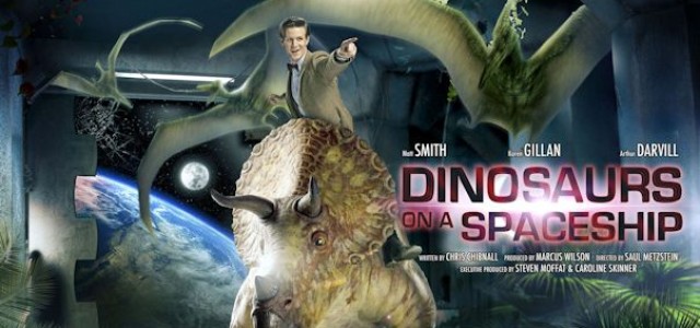 Two New DOCTOR WHO Clips Help Manage the Wait for Dinosaurs on a Spaceship