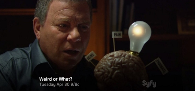 Check Out This TV Spot for William Shatner’s New Show WEIRD OR WHAT?