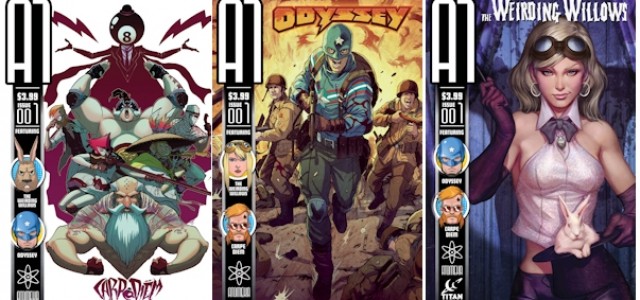 Press Release, Trailer and Artwork for A1 Graphic Anthology Series, Premiering Today