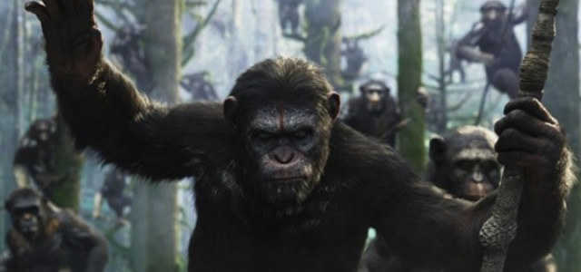 Apes Hunting a Bear in This New TV Spot for DAWN OF THE PLANET OF THE APES